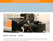 Tablet Screenshot of newdaypictures.com
